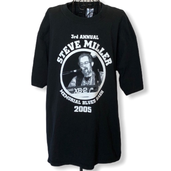 3rd Annual Steve Miller Memorial Blues Bash Black Size X-Large - Picture 1 of 6